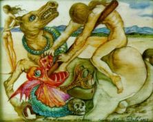 Haga click para ver la imagen ampliada 1942_09_saint george and the dragon 1942.jpg